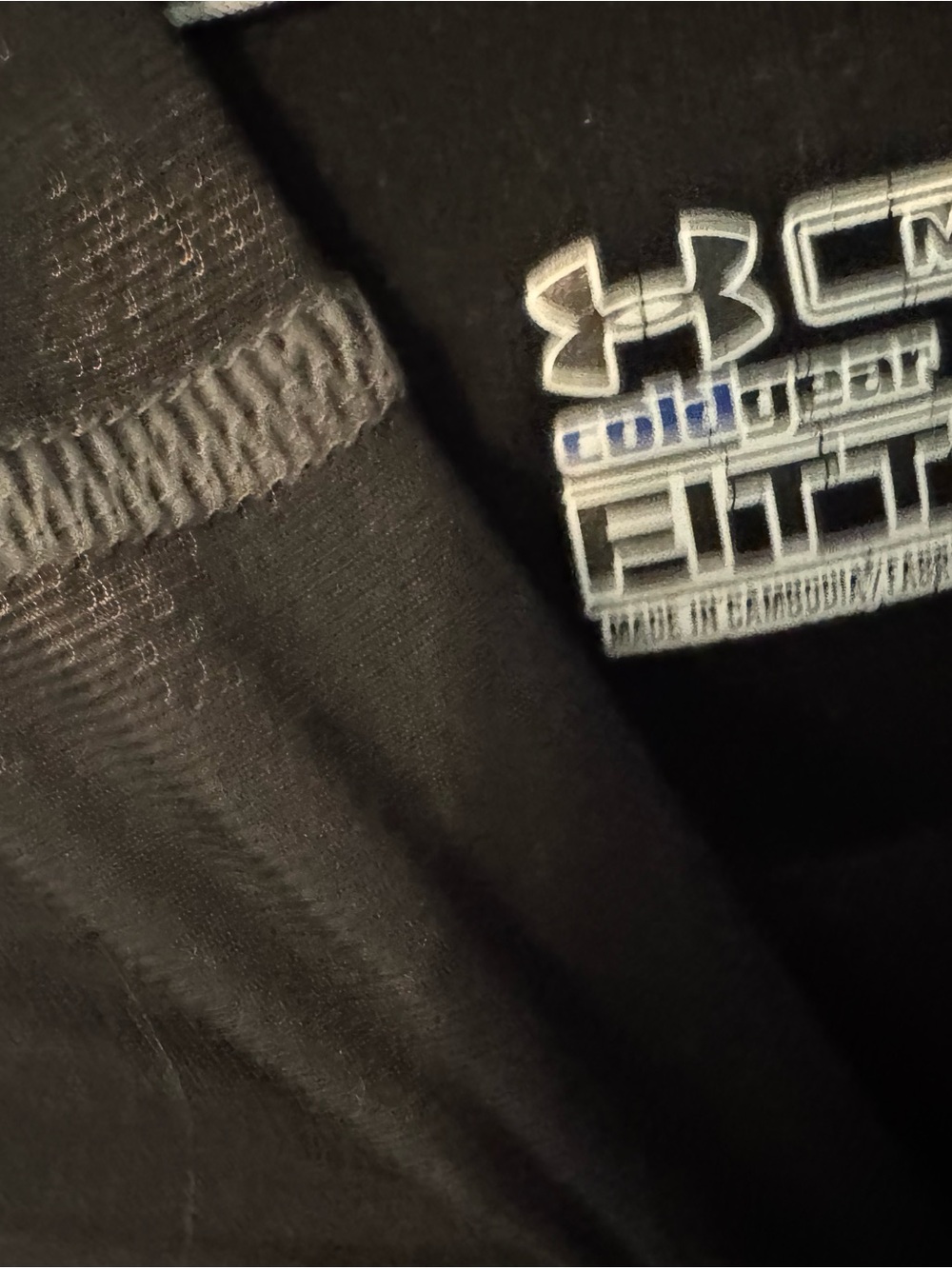 BUNDLE of 3!! Under Armour ColdGear Duofold Mens Black Long Sleeve performance. - Picture 12 of 13